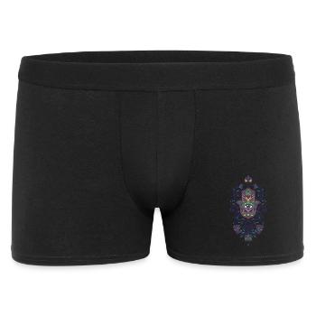 Spirituality Sacred Geometry Lotus Flower - Men's Boxer Shorts - black - Front