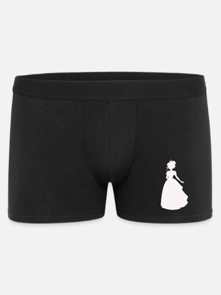 Princesse en robe de bal - Boxer Homme - noir