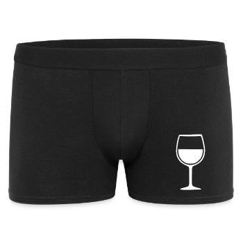 Wine Wine Glass Red Wine White Wine Gift - Men's Boxer Shorts - black - Front