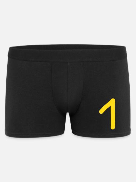1 numéro un anniversaire - Boxer Homme - noir