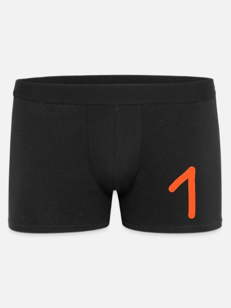 1 numéro un anniversaire - Boxer Homme - noir