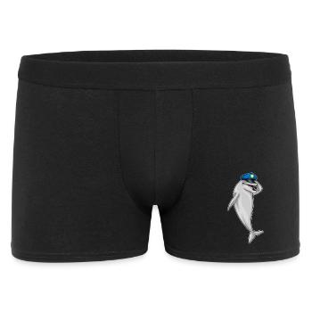 Dauphin Policier Police Casquette Police - Boxer Homme - noir - Devant