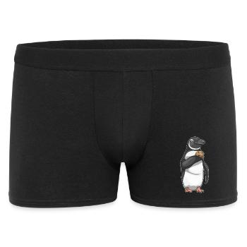 Biscuit pingouin - Boxer Homme - noir - Devant