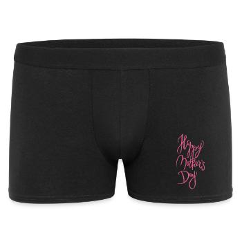 Calligraphie de la fête des mères - Boxer Homme - noir - Devant