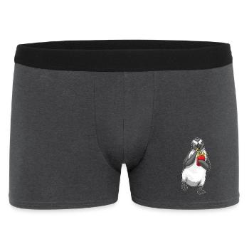 Pingouin frites - Boxer Homme - charbon - Devant
