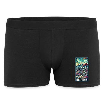 Monterrey Mexico City Travel Design - Men's Boxer Shorts - black - Front