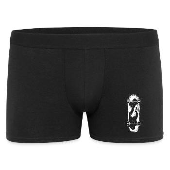 Croquis de planche à roulettes - Boxer Homme - noir - Devant