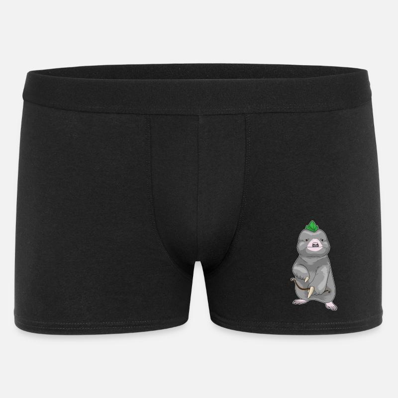 Arc d’archer taupe - Boxer Homme - noir