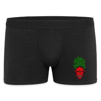 Stapooa couleur démoniaque - Boxer Homme - noir - Devant