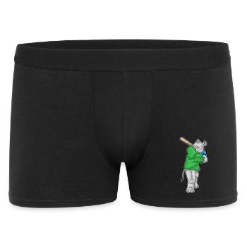 Rhino Baseball Baseball Bat - Men's Boxer Shorts - black - Front