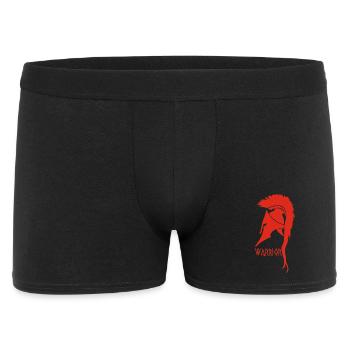 Antique Warrior Red Helmet - Men's Boxer Shorts - black - Front