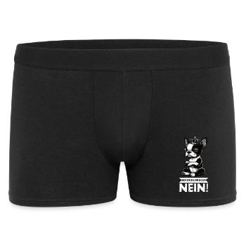 Avant de demander Boston Boston Boston Terrier Bostie Bosti - Boxer Homme - noir - Devant
