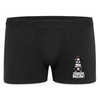 Avant de demander Boston Boston Boston Terrier Bostie Bosti - Boxer Homme - noir - Devant