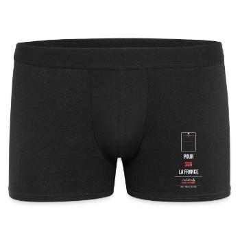 Pour Sur La France Humour Viral Made France - Boxer Homme - noir - Devant