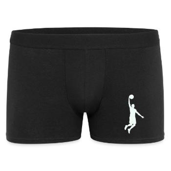 Dunning Basketball Silhouette - Men's Boxer Shorts - black - Front