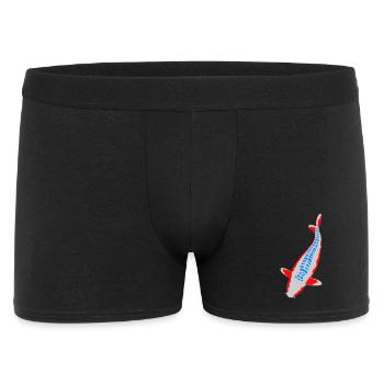 Koi - Nishikigoi - Men's Boxer Shorts - black - Front