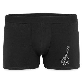Artistic guitar design - Men's Boxer Shorts - black - Front