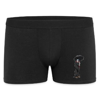 Parapluie d’Halloween vampire - Boxer Homme - noir - Devant