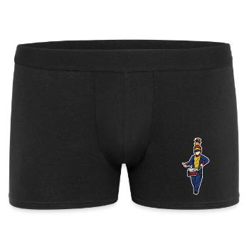 Garçon batteur - Boxer Homme - noir - Devant