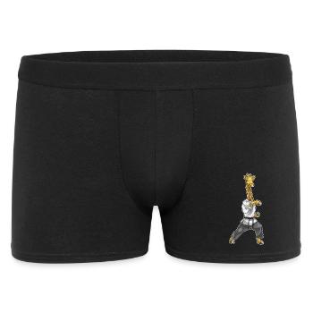 Girafe Karaté Arts Martiaux - Boxer Homme - noir - Devant