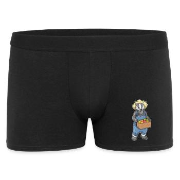 Badger Farmer Fruit Farm - Men's Boxer Shorts - black - Front