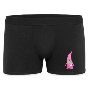 Gnome Velcro Christmas Gnome Heart Beard Hat - Men's Boxer Shorts - black - Front