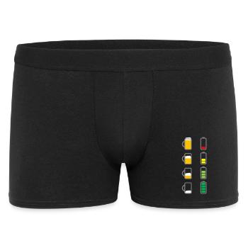 Recharge beer battery - Men's Boxer Shorts - black - Front