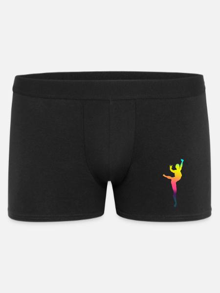 Tanzen - Ballett - Frau - Männer Boxer Shorts - Schwarz