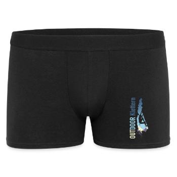 Outdoor Klettern - Männer Boxer Shorts - Schwarz - Vorne