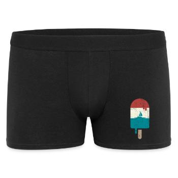 Sailboat Sunset Popsicle - Men's Boxer Shorts - black - Front