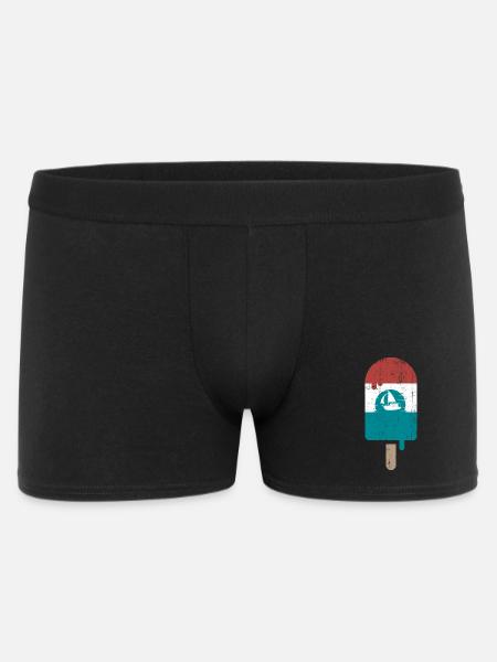 Sailboat Sunset Popsicle - Men's Boxer Shorts - black