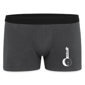 Croquis de banjo - Boxer Homme - charbon - Devant