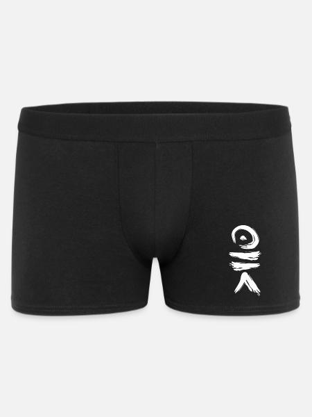 Önk - Männer Boxer Shorts - Schwarz