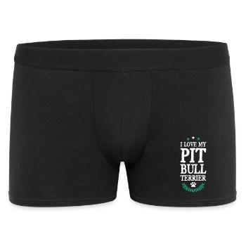 PIT_BULL_TERRIER - Boxer Homme - noir - Devant