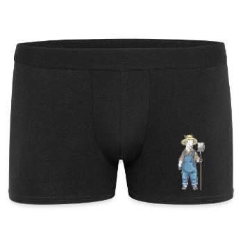 Goat Farmer Shovel Farm - Men's Boxer Shorts - black - Front