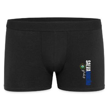 Fierté salvadorienne, design vertical - Boxer Homme - noir - Devant