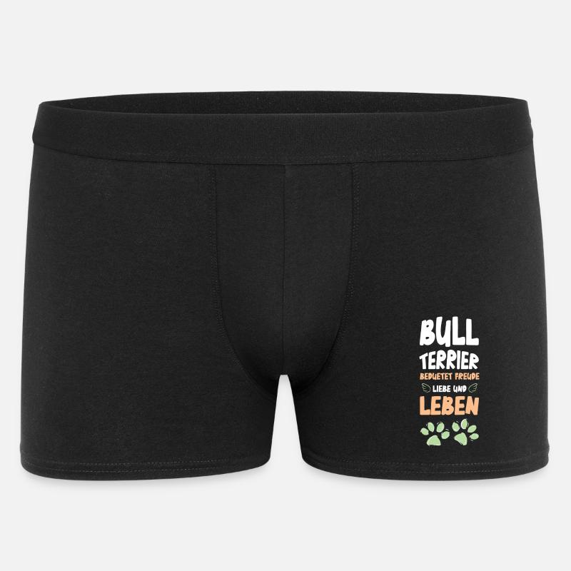 Vie amoureuse du Bull Terrier - Boxer Homme - noir