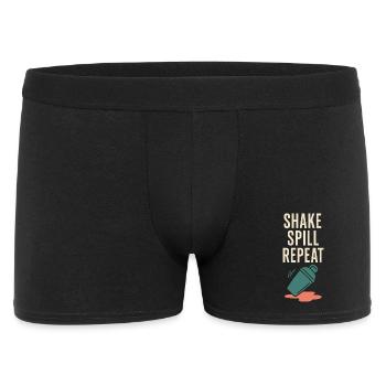 Shaker Stuck Beginner Mixologist - Men's Boxer Shorts - black - Front