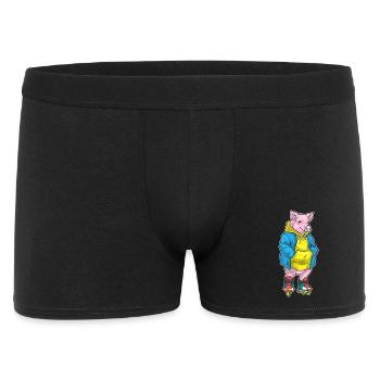 Pig Patinage en ligne Sports sportifs - Boxer Homme - noir - Devant