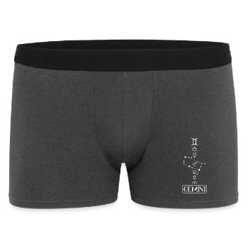 Gemini - Gemini Zodiac Sign - Men's Boxer Shorts - charcoal grey - Front