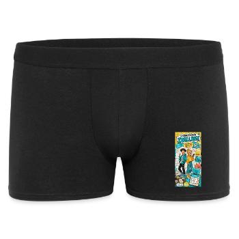 Sternzeichen Zwillinge - Zwei Ideen, sieben Pläne - Männer Boxer Shorts - Schwarz - Vorne