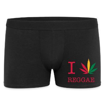 reggae - Men's Boxer Shorts - black - Front