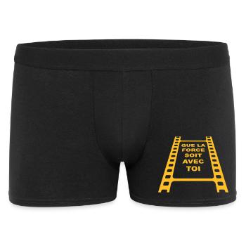 Que la Force... - Boxer Homme - noir - Devant
