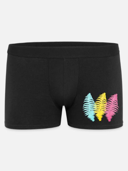Trio de palmiers pastel - Boxer Homme - noir
