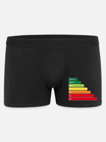 SF energy label - Men's Boxer Shorts - black