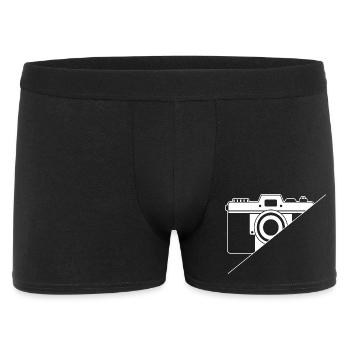 Kamermann Retro Camera Design pour les photographes - Boxer Homme - noir - Devant