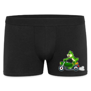 Frog Motorcycle - Men's Boxer Shorts - black - Front