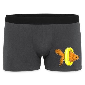 Piscine au poisson rouge Swim Ring Été - Boxer Homme - charbon - Devant