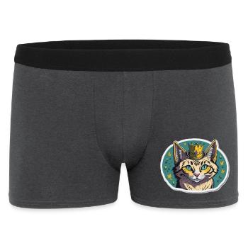 Princesse - Boxer Homme - charbon - Devant