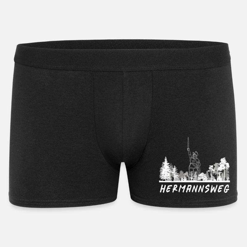 Hermannsweg - Männer Boxer Shorts - Schwarz